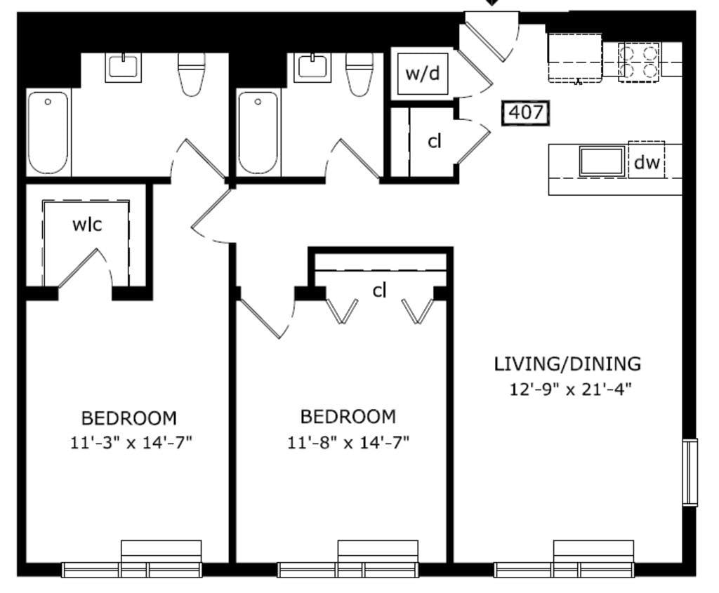 120 North Pearl Street, Unit 309